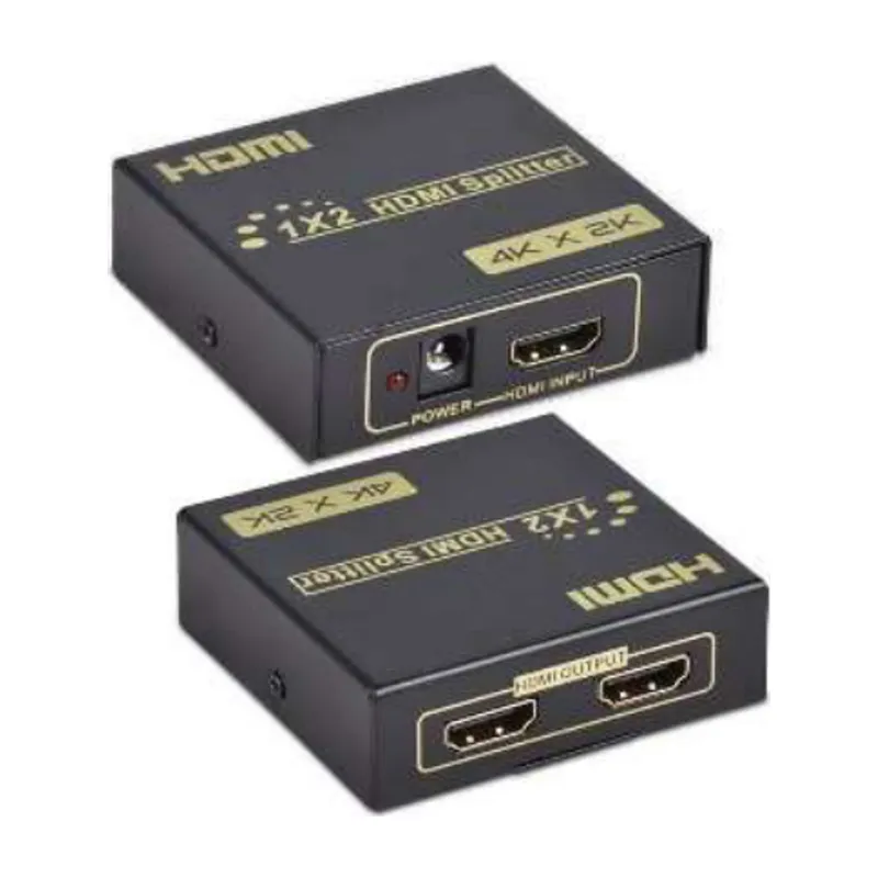 2 Port Mini HDMI Video Splitter Sm4k102