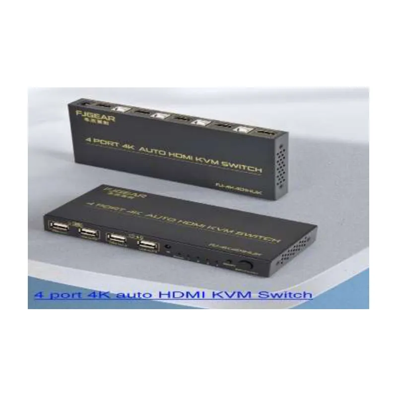 4 Port Auto HDMI KVM Switcher 401huk