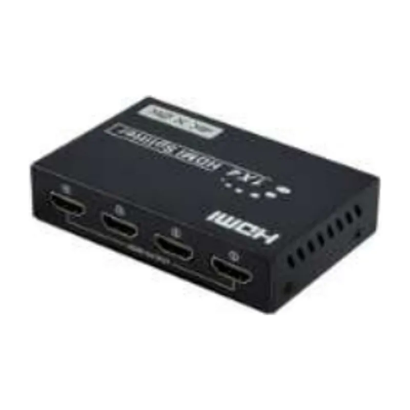 4 Port Mini HDMI Video Splitter Sm4k104