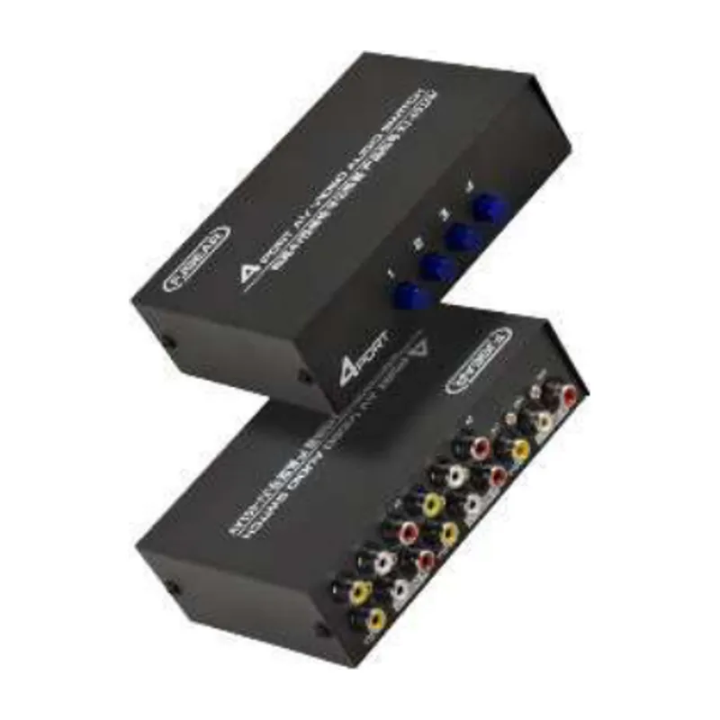 4 Port Video Audio Switcher 401AV