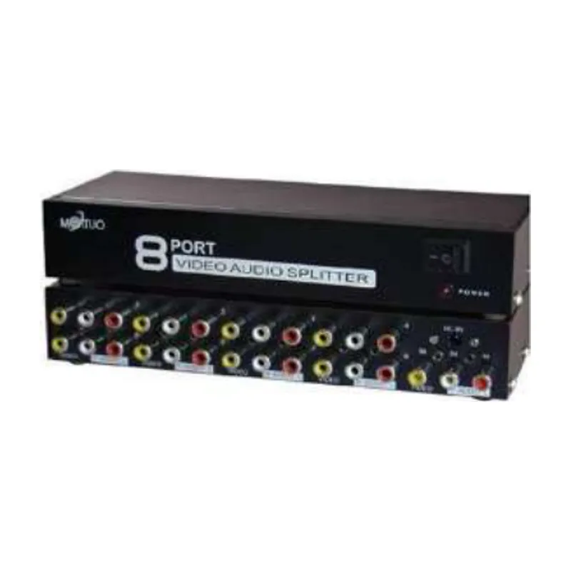 8 Port Audio Video Splitter 108AV