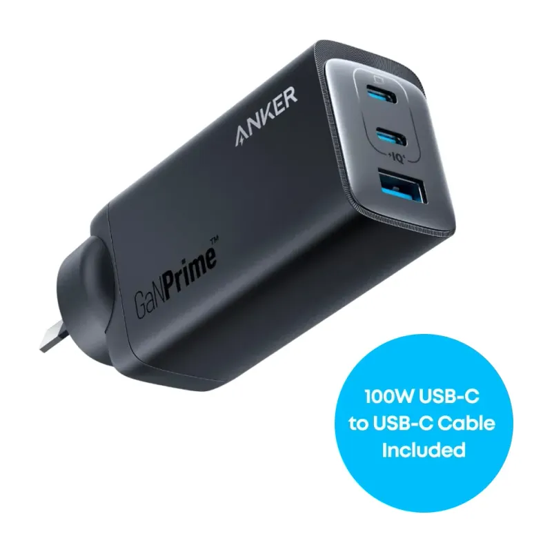 Anker 737 Charger (GaNPrime 120W) 2C+1A (A2148)