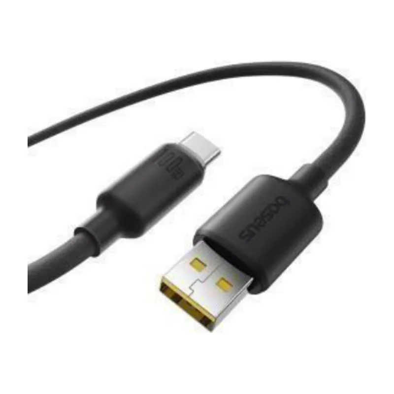 Baseus Foamed Silicone Fast Charging Cable USB-A to USB-C 100W