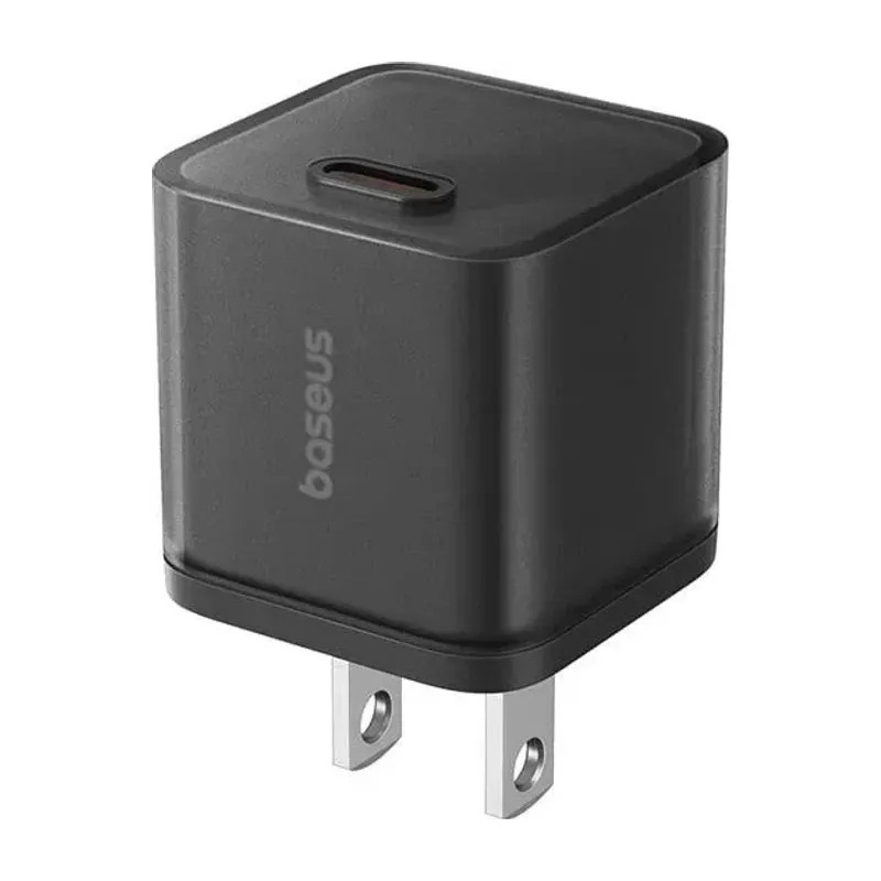 Baseus GaN5S Fast Charger 1C 20W with Cable (Black)