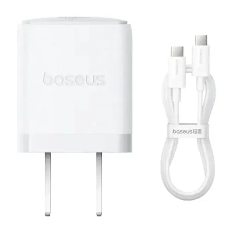 Baseus Palm Fast Charger C+U 30W (White)