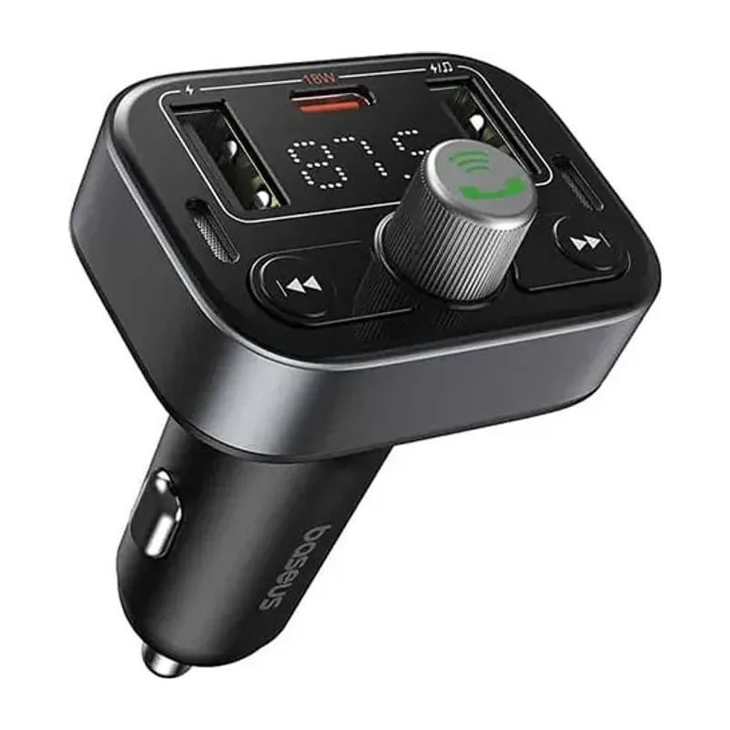 Baseus S-09 Pro Series Car FM Transmitter (Bluetooth)
