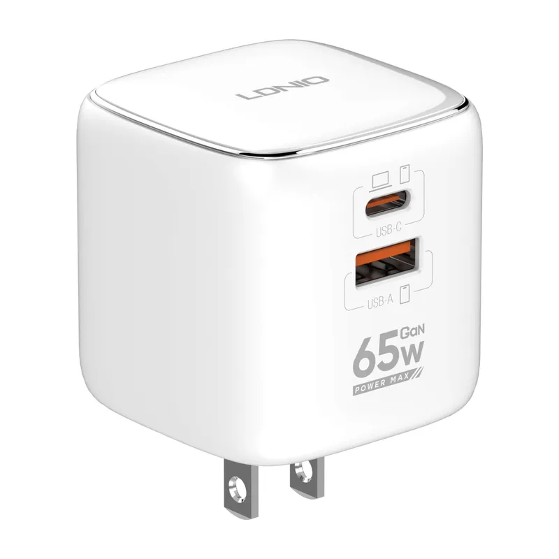 LDNIO Q2617 65W GaN Fast Charger (USB-C PD + USB-A QC)