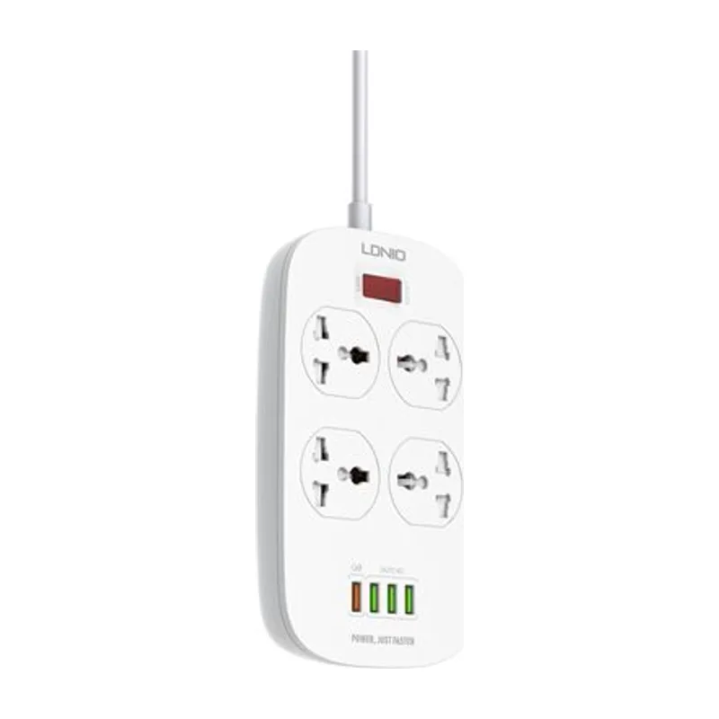 LDNIO SC4407C 4-Outlet Power Strip with 45W USB-C Fast Charging