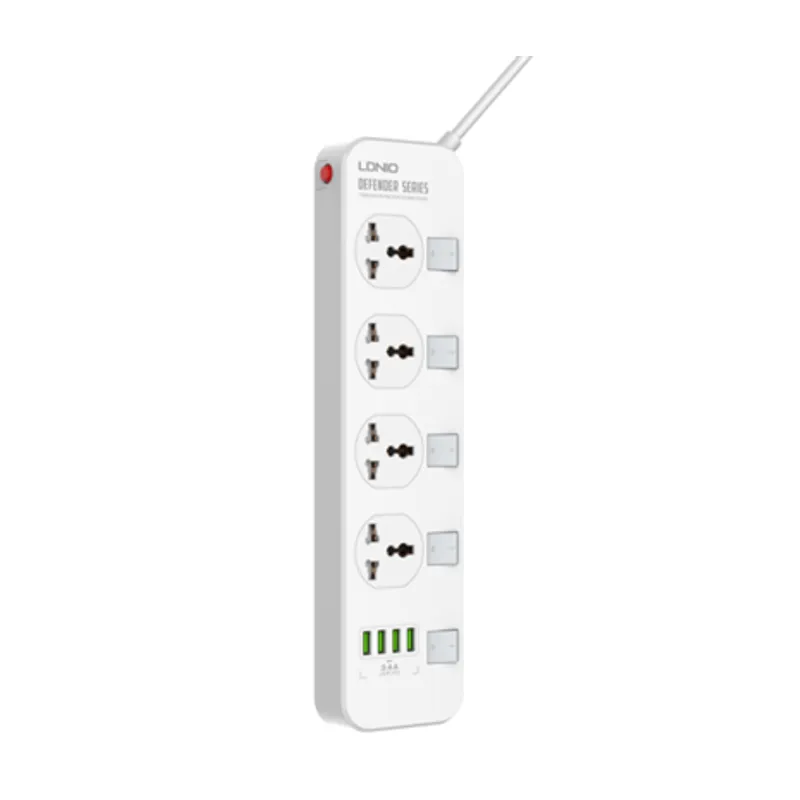 LDNIO SC4408C 4-Outlet Power Strip with 20W PD (2C+2U)