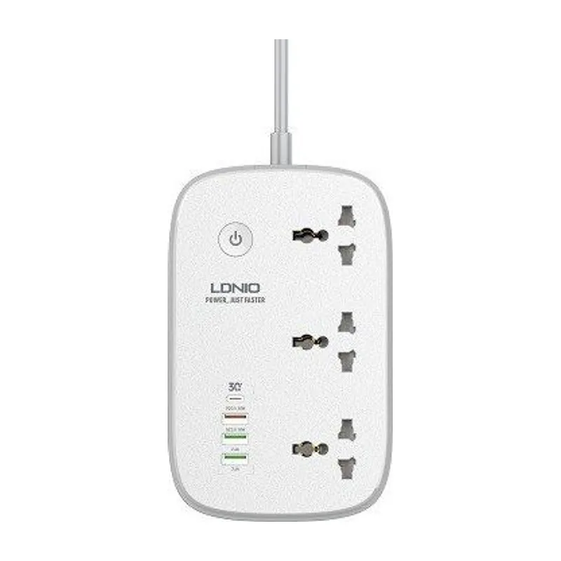 LDNIO SCW3451 Wi-Fi Smart Power Strip (3 AC + 4 USB, 30W PD)