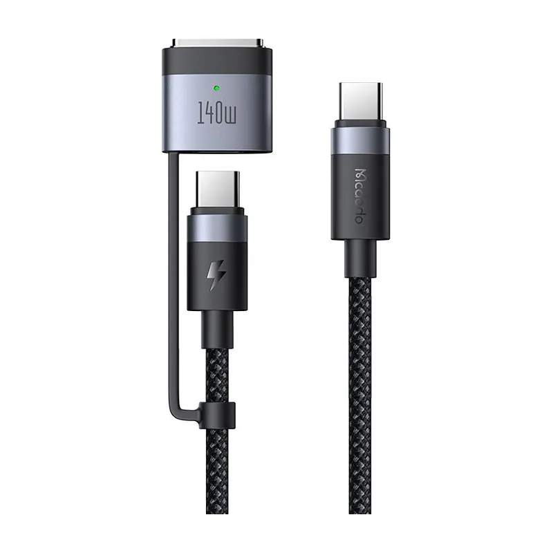 Mcdodo 2-in-1 240W USB-C + 140W MagSafe 3 Cable, 2m (CA-0140)