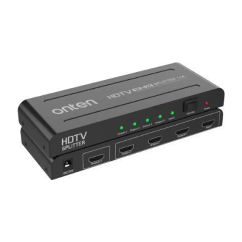 Onten 1*4 HDMI Splitter