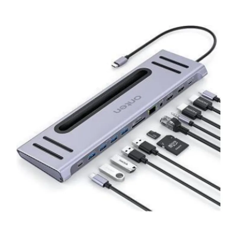Onten 12-in-1 Type-C To Multi-Functional Docking Station