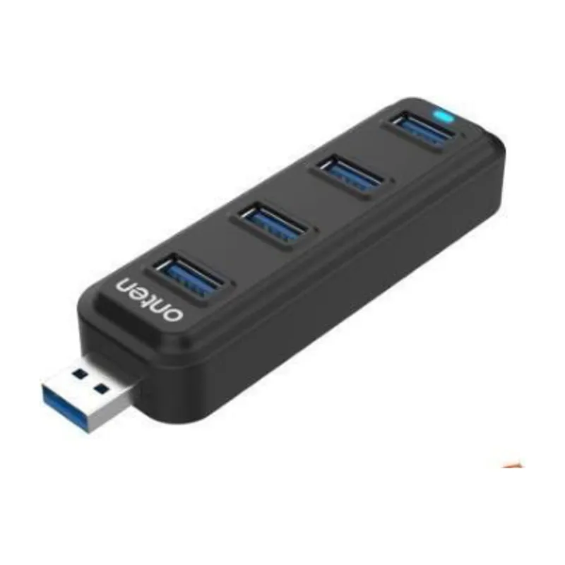 Onten 4-in-1 USB 3.0 4 Ports Hub Drive Free Installation