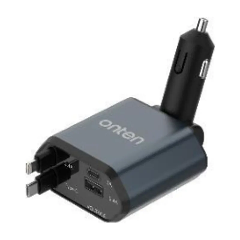 Onten 4-Port Multiport Car Charger
