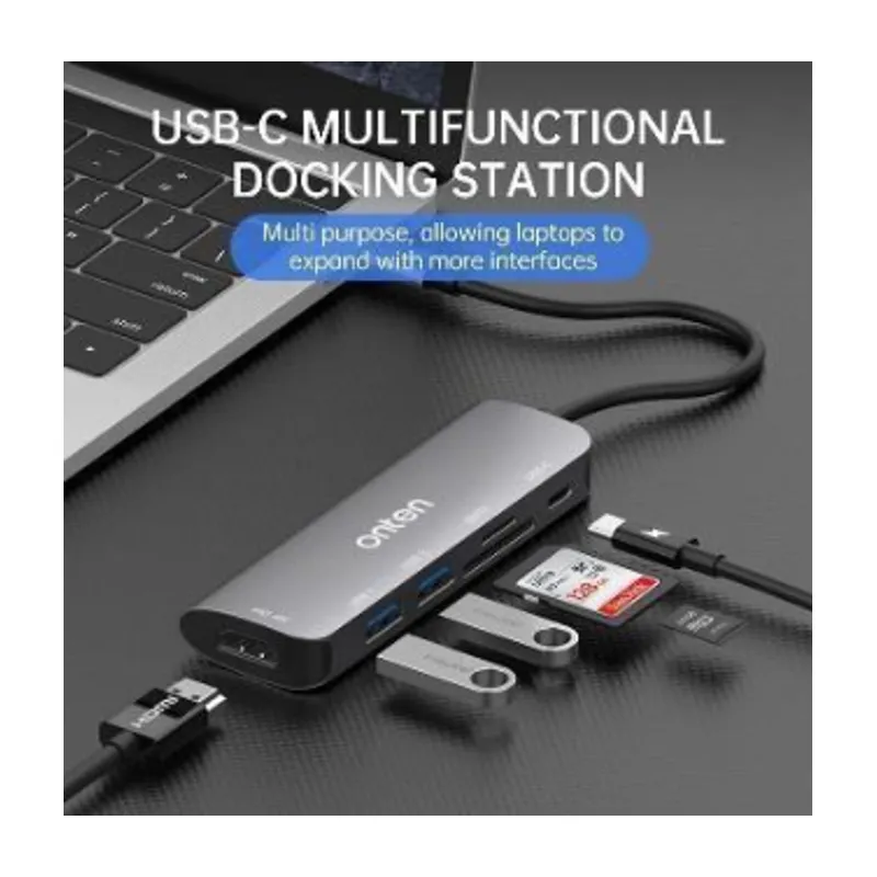 Onten 6-in-1 Multiport Hub