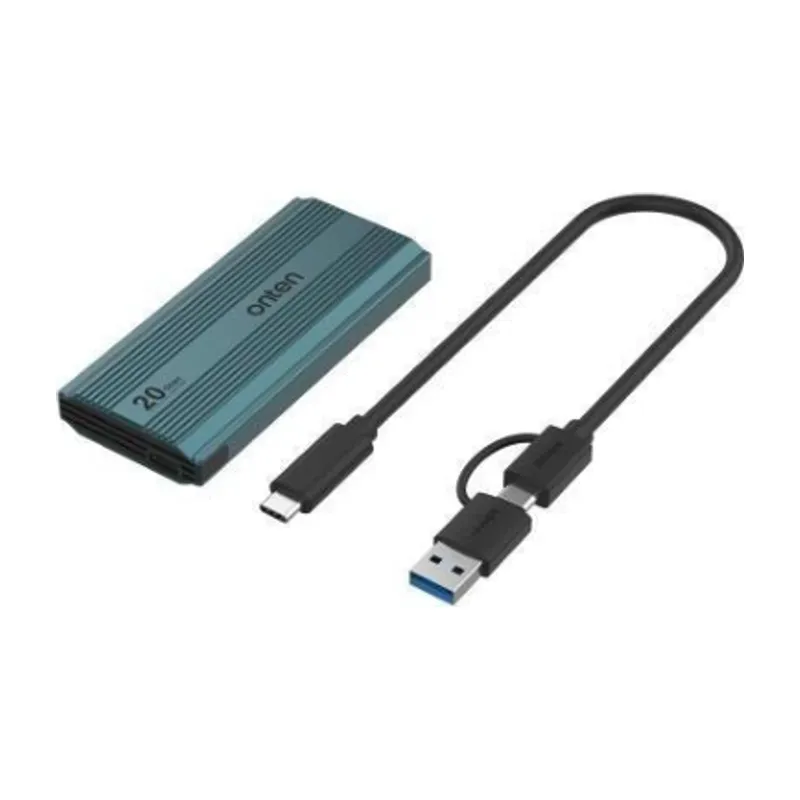 Onten M.2 (20Gbps) NVME/NGFF Protocol SSD Enclosure M.2(20Gbps)NVME/NGFF