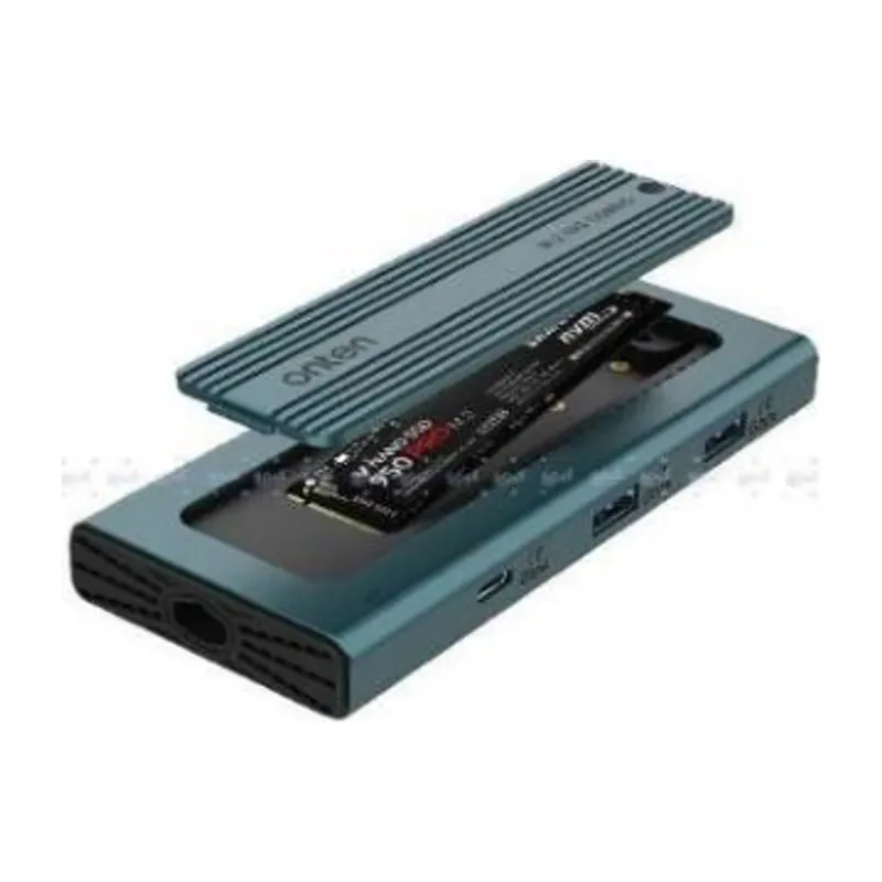 Onten NVME M.2 Enclosure+Dual USB+Type-C
