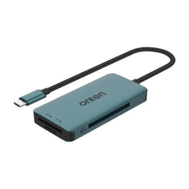 Onten OTN-C11 3-in-1 Type-C To Cfexpress Type-B+ SD &+Micro SD Card Reader