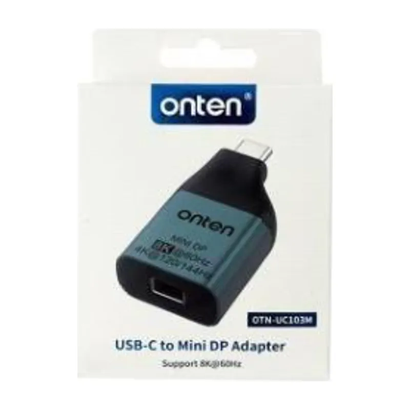 Onten OTN-UC103M Type-C To Mini DP Adapter, 8K@60Hz