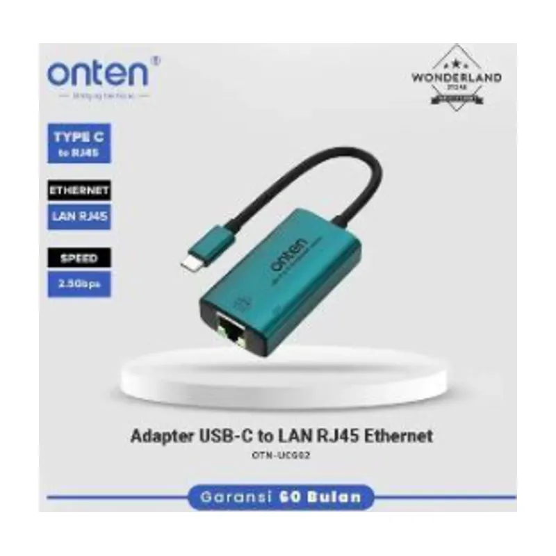 Onten Type-C To RJ45(10000M) Hub