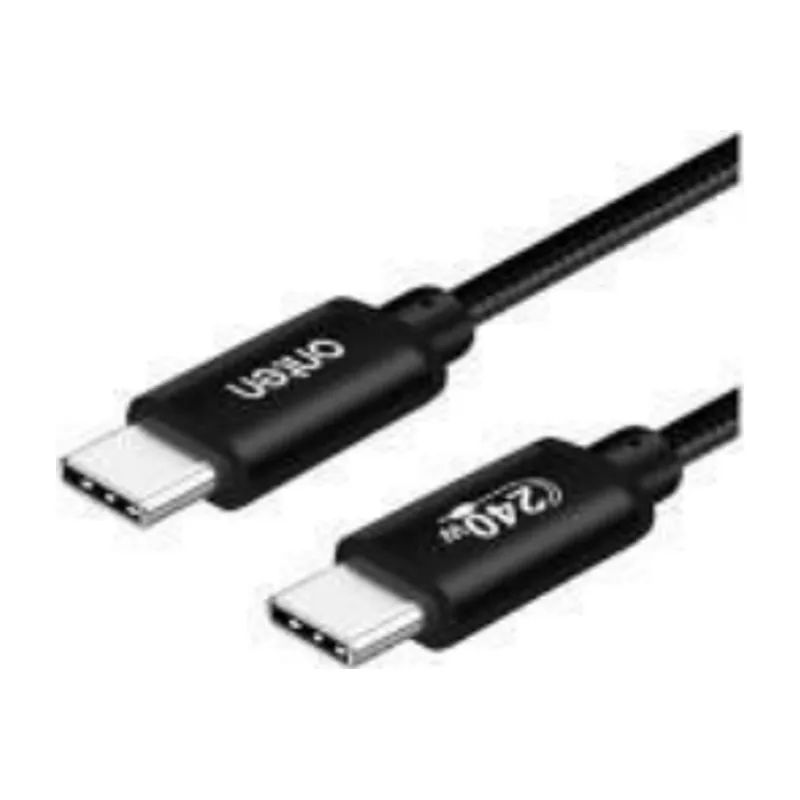 Onten Type-C To Type-C Cable(Braid), 240W, 5a 48v