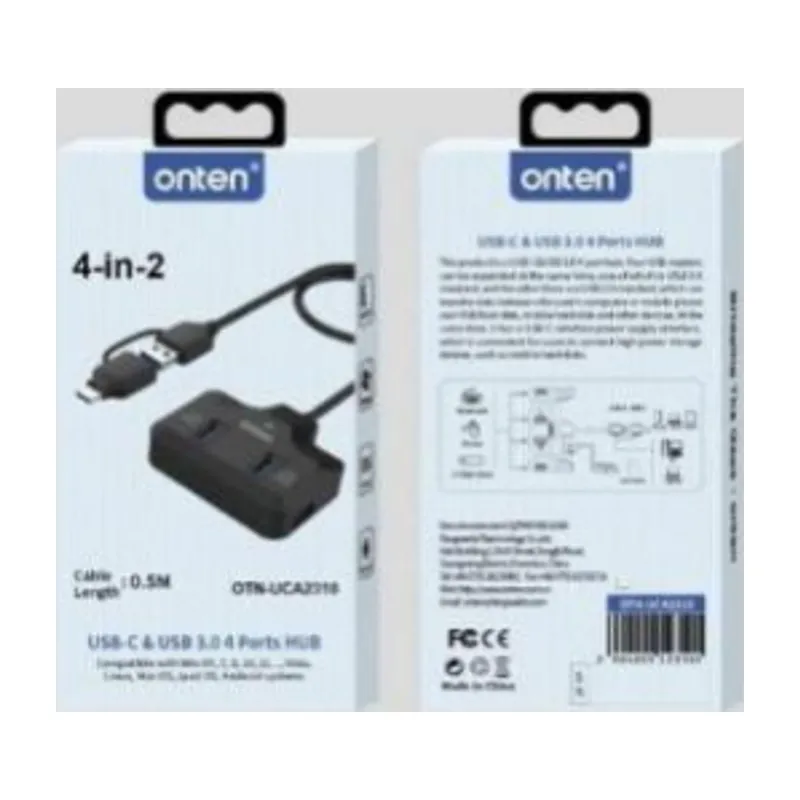 Onten Type-C/USB 3.1 Gen1 5g Hub