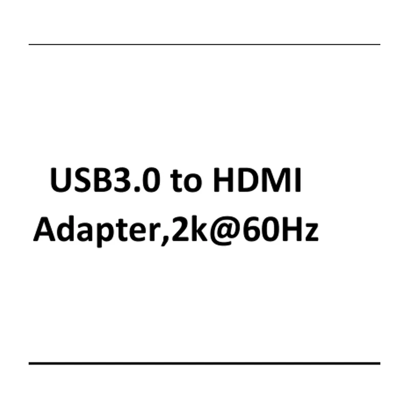 Onten USB 3.0 To HDMI Adapter, 2K@60Hz