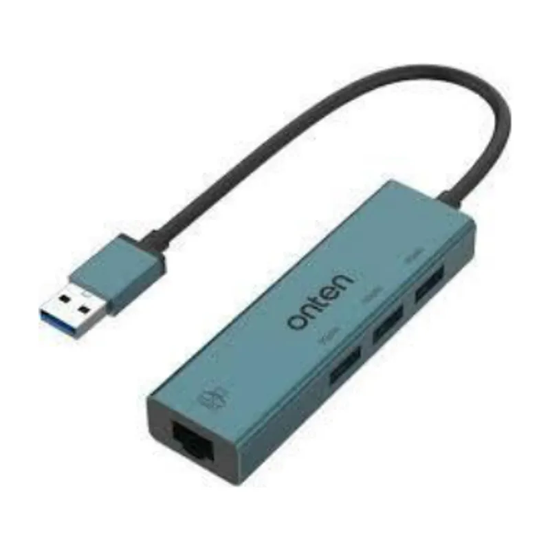 Onten USB To 3xusb+1xrj45 Port 4-in-1 Hub