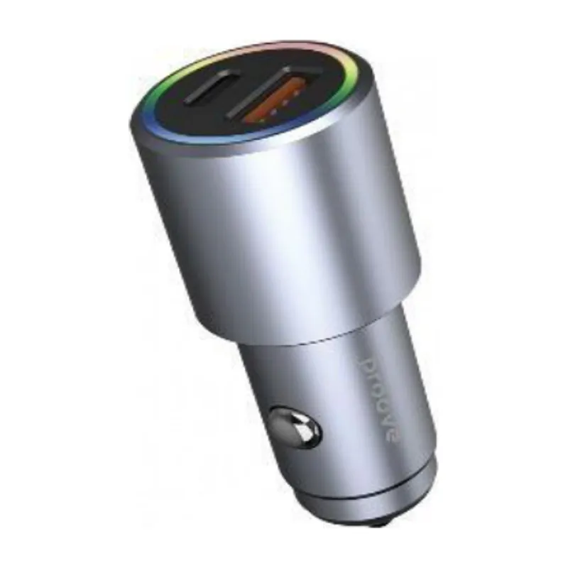 Proove Double Energy Plus 53W (Type-C + USB) Car Charger