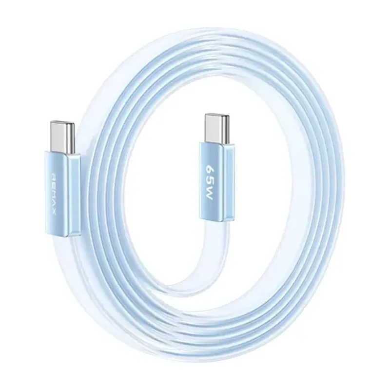 Remax CB35 65W Braided Silicone USB-C to USB-C Cable 1.2m