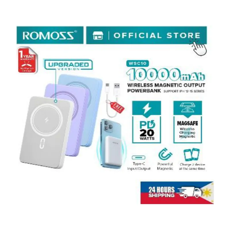 Romoss 10000mAh Magnetic Power Bank