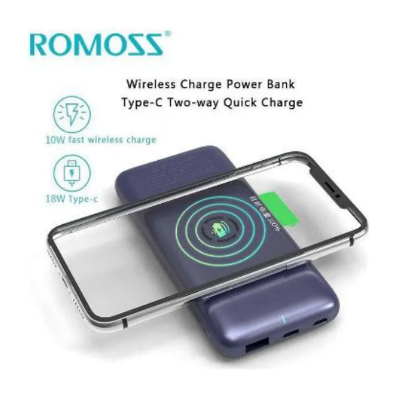 Romoss 10000mAh QC.3.0 PD Wireless Power Bank