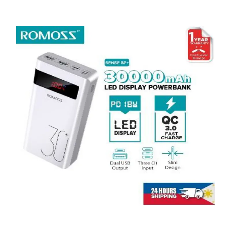 Romoss 30000mAh 22.5W PD Power Bank