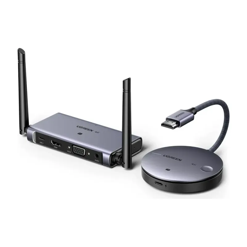 UGREEN 4K@30Hz Wireless HDMI Transmitter and Receiver, 50m (90909A)