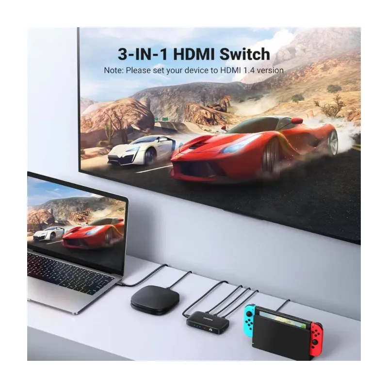 UGREEN HDMI Switch 3-in-1-out 4K@30Hz (80125)