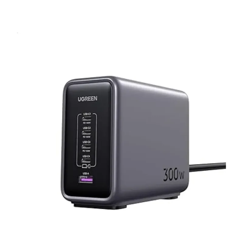 UGREEN Nexode 300W 5-Port GaN Desktop Charger (CD333, 90864)
