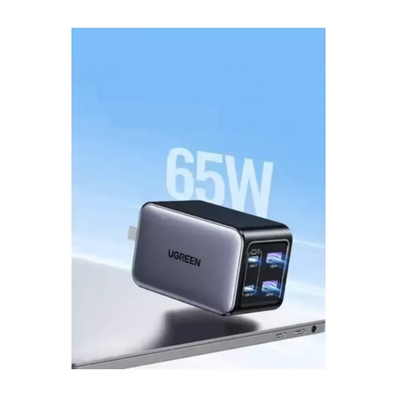 UGREEN Nexode 65W 4-Port GaN Charger (2x USB-C + 2x USB-A) (CD327, 35963)
