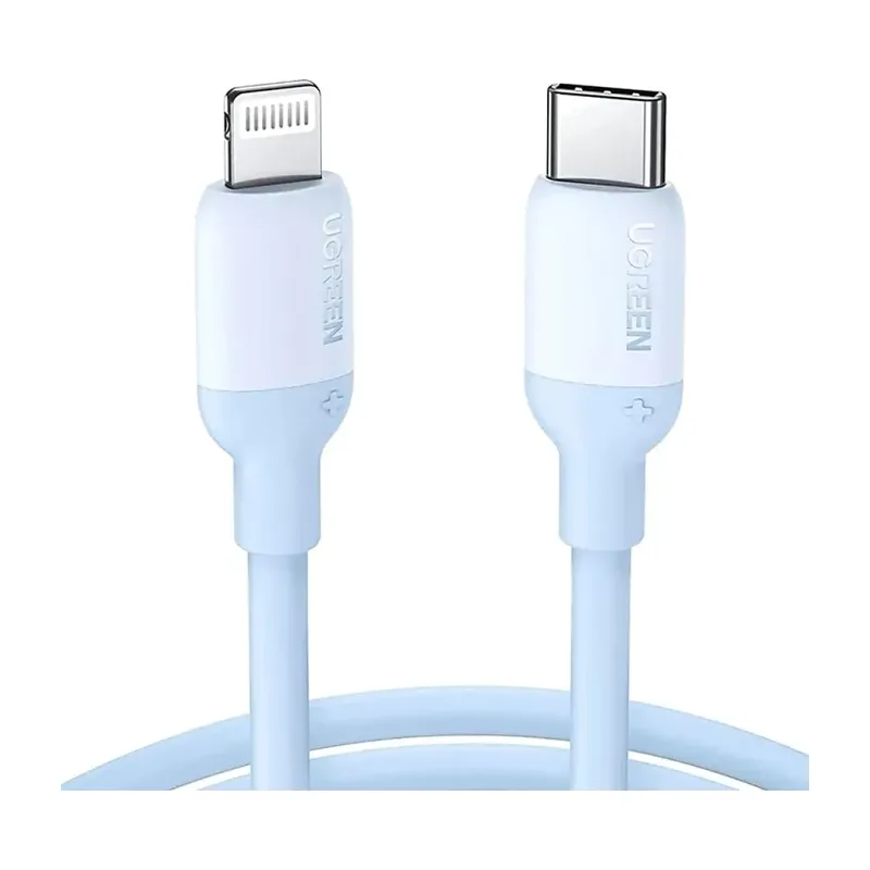 UGREEN USB-C to Lightning Cable 0.5m, Lake Blue (90258)
